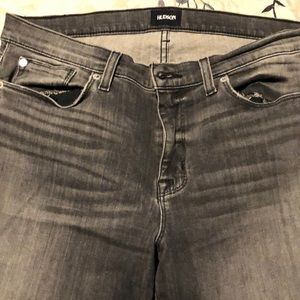 Washed out gray skinny Hudson jeans authentic